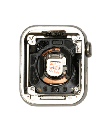 Housing for iWatch Series 4 (40mm) (GPS & Cellular / Small Components) (SILVER) (OEM Pull C Grade)