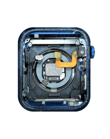 Housing for iWatch Series 6 (40mm) (GPS / Small Components) (BLUE) (OEM Pull)