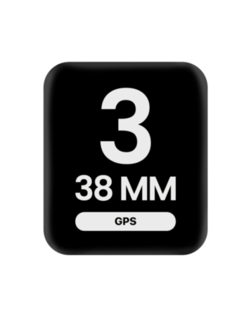 OLED Assembly for iWatch Series 3 (38mm) (GPS Version) (OEM Pull A Grade)