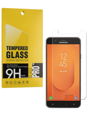 Clear Tempered Glass for Galaxy J737 (Case Friendly / 2.5D / 1 Piece)