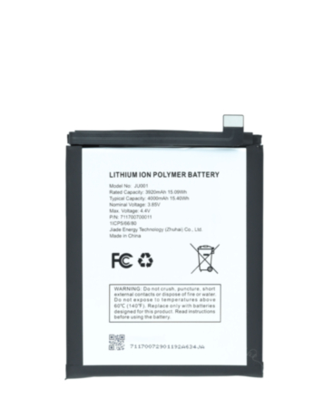 Replacement Battery for T-Mobile Revvl V / Boost Mobile Celero 5G (2021) / Cricket Icon 5/Cricket Icon 4 / Boost Mobile Celero 5G SC (SN339D) / Boost Mobile Celero 5G (2024) (JU001) (Only Ground Shipping)