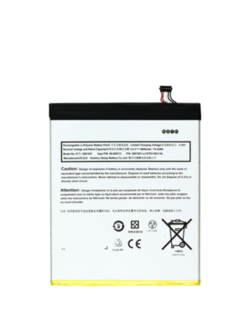 Replacement Battery for Amazon Kindle Fire HD 8 (8th Gen / 2018) (Premium) (Only Ground Shipping)