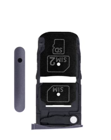 Sim Card Tray for Motorola Moto Z Droid (BLACK)