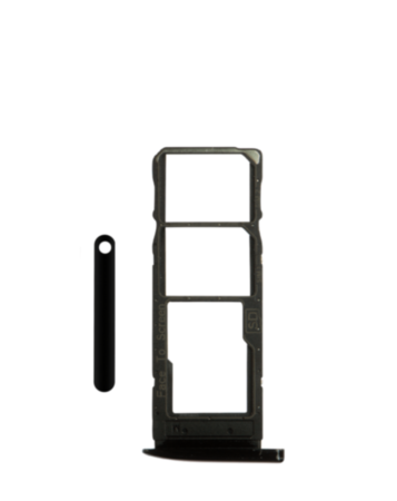 Dual Sim Card Tray for Motorola Moto G7 Plus / G7 (BLACK)