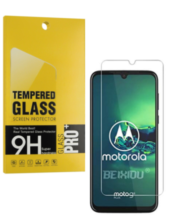 Clear Tempered Glass for Motorola G8 Plus (2.5D / 1 Piece)