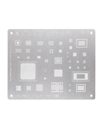 MIJING High Precision BGA Reballing Stencil for iPad Pro 9.7 / Pro 12.9