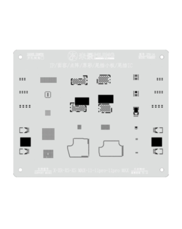 Purchase the MiJing Dot Projector BGA Reballing Stencil for iPhone X to 11 Pro Max. This item is not returnable.
