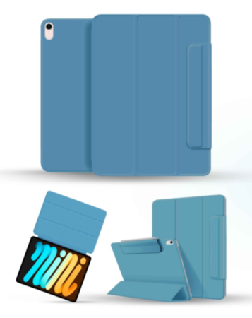 Smart Full Body Magnet Cover - LIGHT BLUE for iPad Air 11 2024 / Air 4 / Air 5 / Pro 11 (1st / 2nd / 3rd / 4th) (Only Ground Shipping)