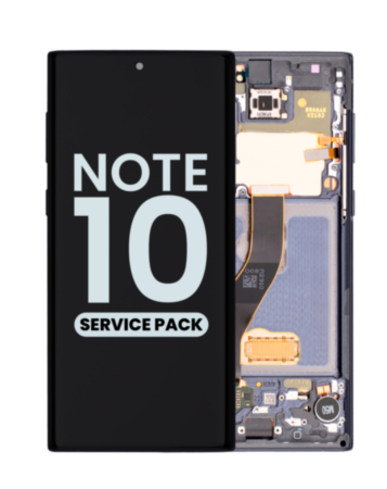 Purchase the OLED Assembly with Frame for Galaxy Note 10 N970 in Aura Glow, Service Pack.