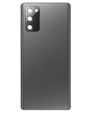 Back Glass with Camera Lens and Adhesive for Galaxy Note 20 (NO LOGO) (MYSTIC GRAY)