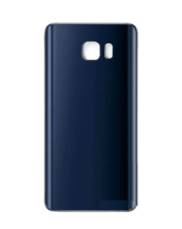 Back Glass with Camera Lens and Adhesive for Galaxy Note 5 (NO LOGO) (BLACK SAPPHIRE)