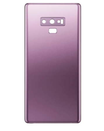 Back Glass with Camera Lens and Adhesive for Galaxy Note 9 (NO LOGO) (LAVENDER PURPLE)