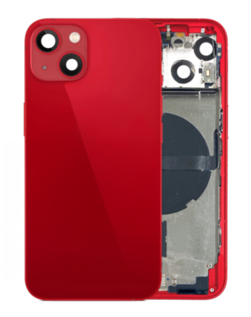 Housing Frame with Small Parts Pre-Installed for iPhone 13 (RED) (International) (OEM Pull A Grade)