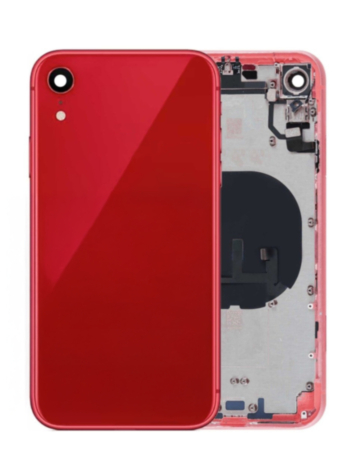 Back Housing Frame with Small Components Pre-Installed for iPhone XR (RED) (OEM Pull A Grade)