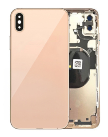Back Housing Frame with Small Components Pre-Installed for iPhone XS Max (GOLD) (OEM Pull A Grade)