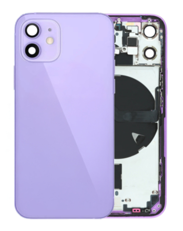 Housing Frame with Small Parts Pre-Installed for iPhone 12 Mini (PURPLE) (International) (OEM Pull B Grade)