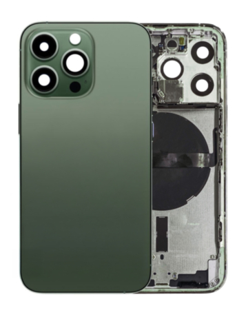 Housing Frame with Small Parts Pre-Installed for iPhone 13 Pro (GREEN) (International) (OEM Pull B Grade)