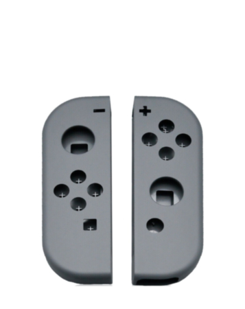 Housing Shell (2 Piece Set) (GRAY) for Nintendo Switch Joy-Con Controller
