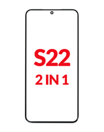 2-in-1 (Front Glass + OCA) for Galaxy S22 (Premium)