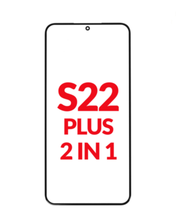 2-in-1 (Front Glass + OCA) for Galaxy S22 Plus (Premium)