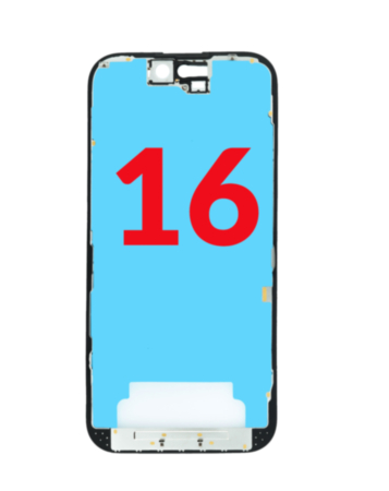 Metal Frame for iPhone 16 (Premium) (Pack of 10)