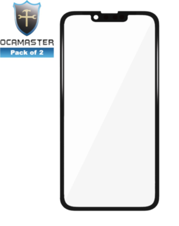 iPhone 13 Mini OCA Master (Front Glass + OCA Pre-Installed) (2in1) (Pack of 2) (Premium)