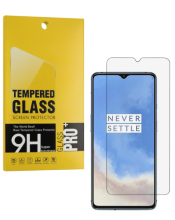 Clear Tempered Glass for Oneplus 7T (HD1901) (2.5D / 1 Piece)