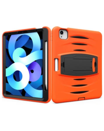 Shockproof Case with Pen Slot - ORANGE for iPad Pro 12.9 (3rd / 4th / 5th / 6th) (Only Ground Shipping)