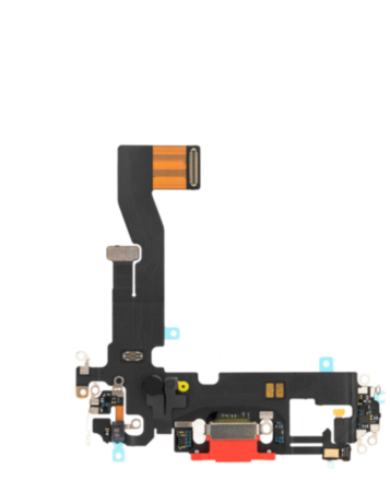 Charging Port Flex Cable for iPhone 12 Pro / 12 (RED) (OEM PULL)