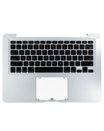 Top Case with US Keyboard for MacBook Pro Unibody 13" (A1278 Late 2011/Mid 2012)(SILVER)(OEM Pull A Grade)