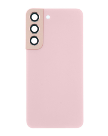 Back Glass with Camera Lens for Galaxy S22 (Service Pack) (Pink Gold)