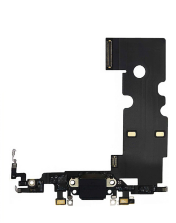 Charging Port Flex Cable for iPhone SE (2022) (BLACK) (OEM Pull)