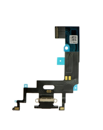 iPhone XR Charging Port Flex Cable (BLACK) (OEM Pull)