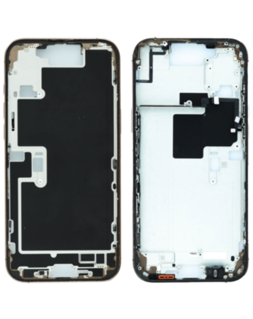 Middle Frame with Parts for iPhone 16 Pro Max (DESERT TITANIUM) (US Version) (OEM Pull A Grade)