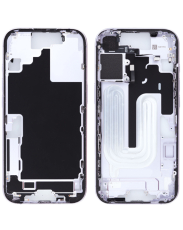 Middle Frame with Small Parts for iPhone 17 (LAVENDER) (International Version) (OEM Pull A Grade)