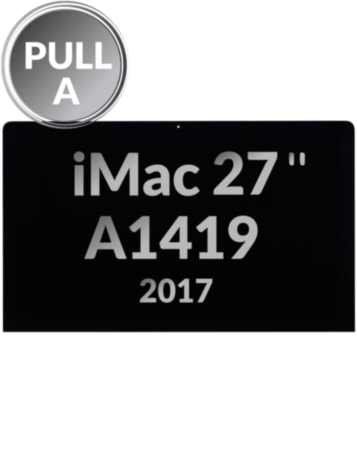 iMac 27" Retina 5K (A1419, Mid 2017) (LM270QQ1 SDC1) LCD Assembly (OEM Pull A Grade) (Only Ground Shipping)