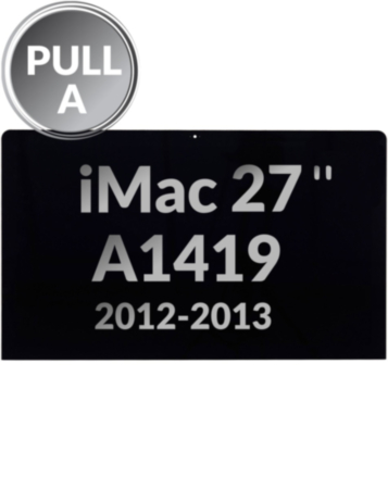 iMac 27" Retina 2K (A1419, Late 2012 / Late 2013) (LM270WQ1 SDF1 / F2) LCD Assembly (OEM Pull A Grade) (Only Ground Shipping)