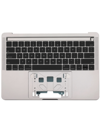 Top Case with US Keyboard (SPACE GRAY) for MacBook Pro 13" (A1989 / Late 2018 / Early 2019) (OEM Pull A Grade)