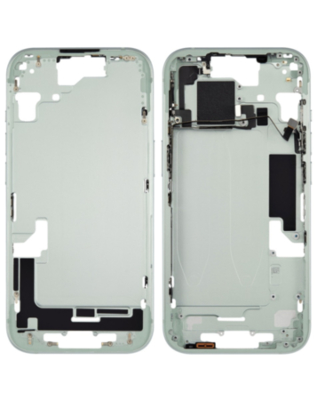 Middle Frame with Small Parts for iPhone 15 (GREEN) (US Version) (OEM PULL A Grade)
