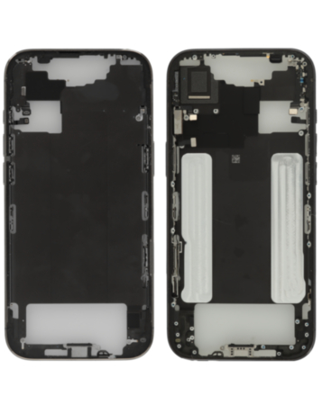 Middle Frame with Small Parts for iPhone Air (SPACE BLACK) (US Version) (OEM Pull B Grade)