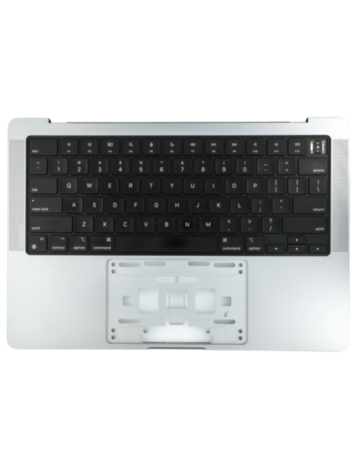 Top Case with US Keyboard (SPACE GRAY) for MacBook Pro 14" (A2442 / Late 2021) / Pro 14" (A2779/ early 2023)(Oem Pull B GRADE)