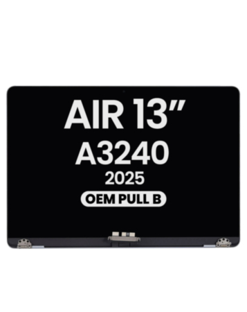 LCD Assembly for MacBook Air 13" (A3240 / Early 2025) (OEM Pull B Grade) (SKY BLUE)