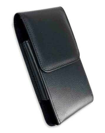 Vertical 6.5" Phone Pouch Case - BLACK (Only Ground Shipping)