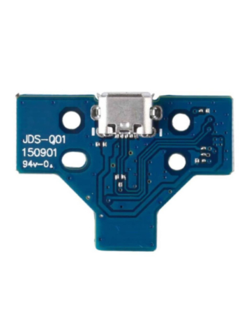USB Charging Port Board with 14 Pin Flex Cable (Version 1 JDS-001) for PlayStation 4 (DualShock 4) Wireless Controller