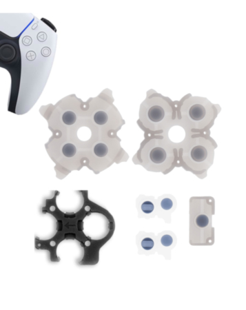 Conductive Rubber Pads for PlayStation 5 (V3) (6 Piece Set)
