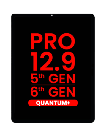 Quantum+ LCD and Digitizer Assembly for iPad Pro 12.9 (5th Gen / 2021) / (6th Gen / 2022) (Exclusive LCD Breakage Warranty)