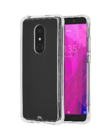 T-Mobile Revvl 2 Hybrid Case with Air Cushion Technology - CLEAR (Only Ground Shipping)