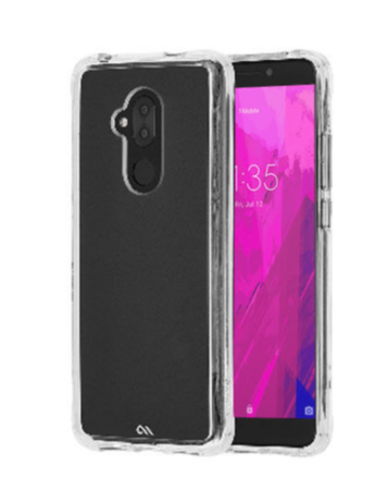 T-Mobile Revvl 2 Plus Hybrid Case with Air Cushion Technology - CLEAR (Only Ground Shipping)