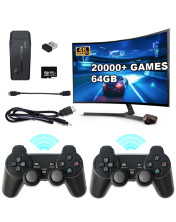 All In One Retro Gaming Console with 20000+ Games (64GB) (Only Ground Shipping)