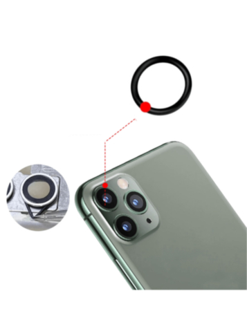 Camera Ring Gasket for iPhone 12 Pro Max / 13 / 13 Mini / 13 Pro / 13 Pro Max / 14 / 14 Plus / 14 Pro / 14 Pro Max (Pack of 100)